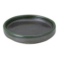 金正陶器 グリーン志野 3.0薬味皿 65-51077090 1セット(10個)（直送品）