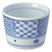 金正陶器 格子 切立そば猪口 65-51170094 1セット(10個)（直送品）