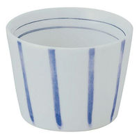 金正陶器 ストライプ 切立そば猪口 65-51173094 1セット(10個)（直送品）