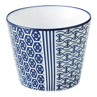 金正陶器 古青藍 藍波花 蕎麦猪口 65-51282195 1セット(6個)（直送品）