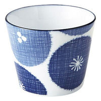 金正陶器 古青藍 藍花 蕎麦猪口 65-51284195 1セット(6個)（直送品）