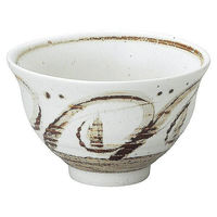 金正陶器 茶色唐草 反4.2丼 65-51306036 1セット(6個)（直送品）