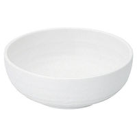 金正陶器 ねーじゅ 白マット 石目6.5ボウル 65-51501028 1セット(3個)（直送品）