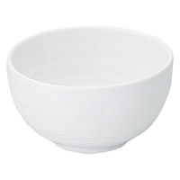 金正陶器 ねーじゅ 白マット 石目5.5丼 65-51501033 1セット(3個)（直送品）