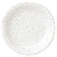 金正陶器 新粉引 石目7.0皿 65-51520008 1セット(6個)（直送品）