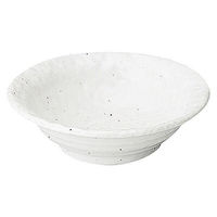 金正陶器 新粉引 石目4.0鉢 65-51520053 1セット(10個)（直送品）