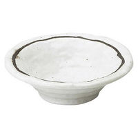 金正陶器 粉引ライン 石目3.3鉢 65-51522055 1セット(10個)（直送品）