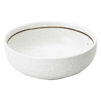 金正陶器 粉引ライン 石目5.5ボウル 65-51522030 1セット(6個)（直送品）