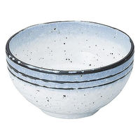 金正陶器 なごり雪 石目5.0丼 65-51528034 1セット(6個)（直送品）