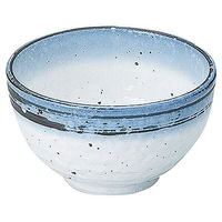 金正陶器 なごり雪 石目4.2丼 65-51528035 1セット(6個)（直送品）