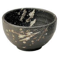 金正陶器 吹雪 石目4.0丼 65-51532036 1セット(6個)（直送品）