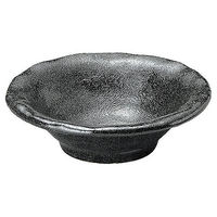 金正陶器 ゆず黒耀 石目3.3鉢 65-51535055 1セット(10個)（直送品）