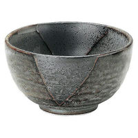 金正陶器 山がすみ 石目3.6丼 65-51538037 1セット(10個)（直送品）