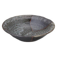 金正陶器 山がすみ 石目5.0鉢 65-51538051 1セット(6個)（直送品）