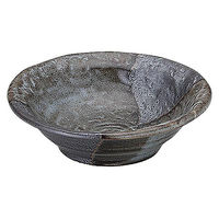 金正陶器 山がすみ 石目4.0鉢 65-51538053 1セット(10個)（直送品）