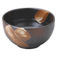 金正陶器 白刷毛唐津 石目5.5丼 65-51556033 1セット(3個)（直送品）