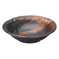 金正陶器 白刷毛唐津 石目5.0鉢 65-51556051 1セット(6個)（直送品）