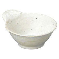 金正陶器 新粉引 石目深口呑水 65-51620001 1セット(6個)（直送品）