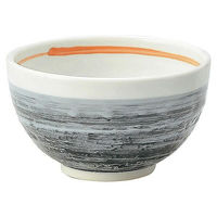 金正陶器 刷毛時雨 石目4.0丼 65-51582036 1セット(10個)（直送品）