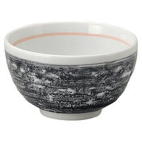 金正陶器 刷毛時雨 石目3.6丼 65-51582037 1セット(10個)（直送品）