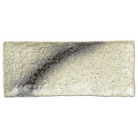 金正陶器 銀河 石目尺一細長角皿 65-51624057 1個（直送品）