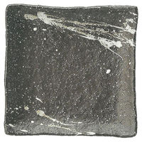 金正陶器 吹雪 石目5.0正角皿 65-51632065 1セット(6個)（直送品）