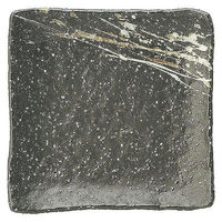 金正陶器 吹雪 石目4.3正角皿 65-51632068 1セット(6個)（直送品）