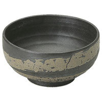 金正陶器 朽葉 石目高浜5.5丼 65-51636030 1セット(6個)（直送品）
