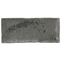 金正陶器 彗星 石目尺一細長角皿 65-51633057 1個（直送品）