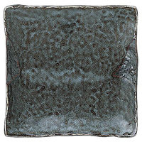 金正陶器 山がすみ 石目5.0正角皿 65-51638065 1セット(6個)（直送品）