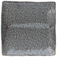 金正陶器 山がすみ 石目6.0正角皿 65-51638063 1セット(6個)（直送品）