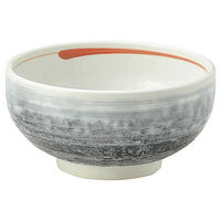 金正陶器 刷毛時雨 石目高浜5.5丼 65-51682030 1セット(6個)（直送品）