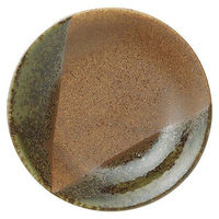 金正陶器 美濃伊賀 丸7.0皿 65-51961001 1セット(6個)（直送品）