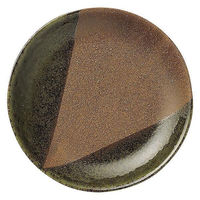 金正陶器 美濃伊賀 丸6.0皿 65-51961002 1セット(6個)（直送品）