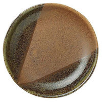 金正陶器 美濃伊賀 丸4.0皿 65-51961006 1セット(10個)（直送品）