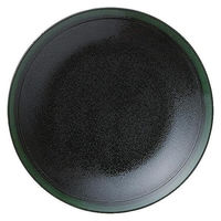 金正陶器 グリーン志野 丸7.0皿 65-51977001 1セット(6個)（直送品）