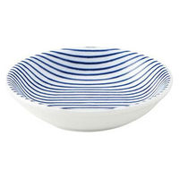 金正陶器 細縞 青 8cm浅ボウル 65-52281017 1セット(10個)（直送品）