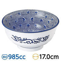 金正陶器 タイスキ 深口5.5丼 65-52708036 1セット(3個)（直送品）