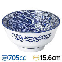 金正陶器 タイスキ 深口5.0丼 65-52708037 1セット(6個)（直送品）