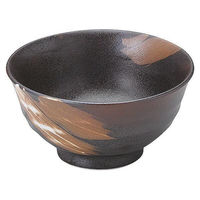 金正陶器 白刷毛唐津 深口5.5丼 65-52756036 1セット(6個)（直送品）