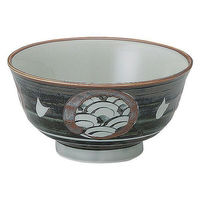 金正陶器 錆丸紋 深口5.5丼 65-52768036 1セット(6個)（直送品）