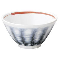 金正陶器 刷毛時雨 けずり18.5cm丼 65-52982017 1セット(3個)（直送品）