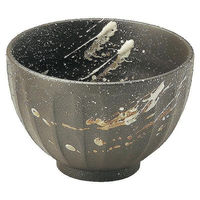 金正陶器 吹雪 けずり十草4.8丼 65-52932022 1セット(6個)（直送品）