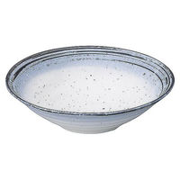 金正陶器 なごり雪 リップル5.0鉢 65-53128053 1セット(6個)（直送品）