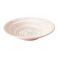 金正陶器 花の舞 リップル4.8皿 65-53194009 1セット(10個)（直送品）