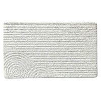 金正陶器 枯山水 17cm平長角皿 65-53712007 1セット(3個)（直送品）