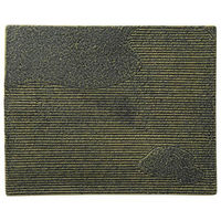 金正陶器 苔山水 32cm平長角皿 65-53772001 1個（直送品）