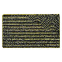 金正陶器 苔山水 17cm平長角皿 65-53772007 1セット(3個)（直送品）