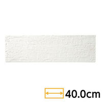 金正陶器 白涼 40cm 細平長角皿 65-53800004 1個（直送品）