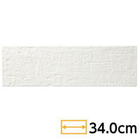 金正陶器 白涼 34cm 細平長角皿 65-53800005 1個（直送品）